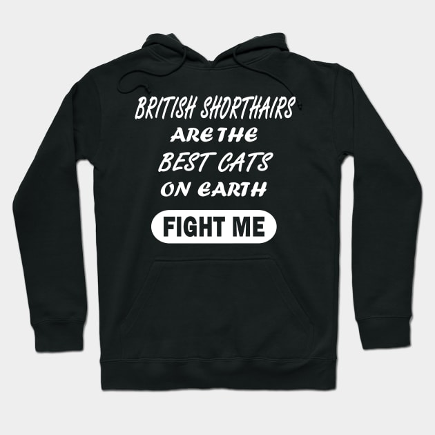 British Shorthair Dog Puppy Wife Gift Hoodie by FindYourFavouriteDesign